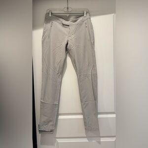 lululemon athletica Women's Light Gray Straight Leg Pants